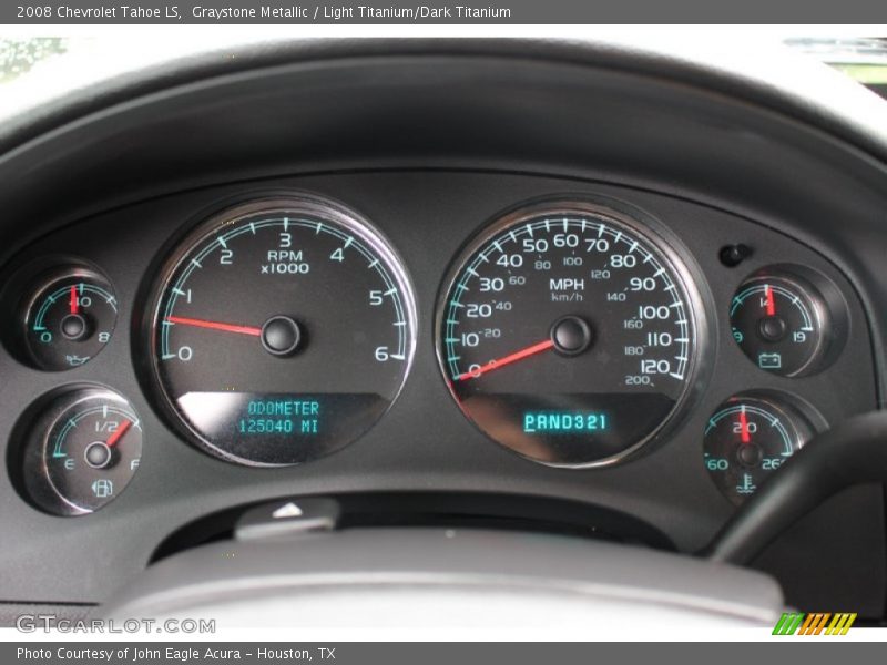 Graystone Metallic / Light Titanium/Dark Titanium 2008 Chevrolet Tahoe LS
