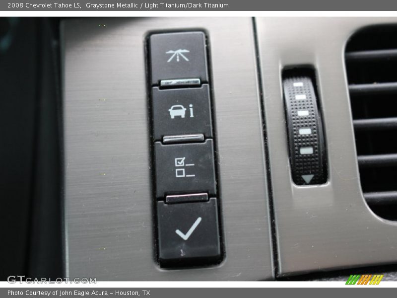 Graystone Metallic / Light Titanium/Dark Titanium 2008 Chevrolet Tahoe LS