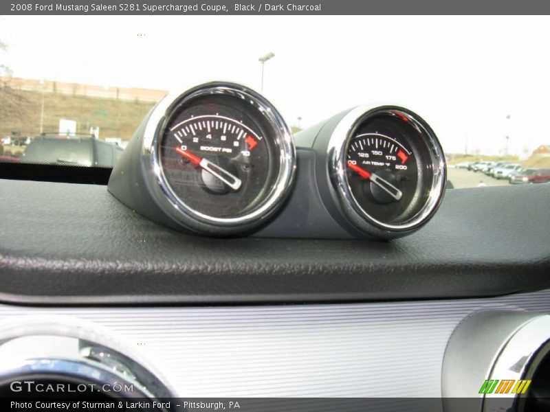 Black / Dark Charcoal 2008 Ford Mustang Saleen S281 Supercharged Coupe