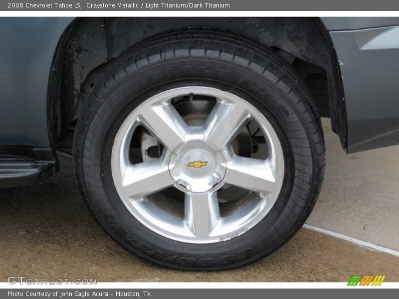 Graystone Metallic / Light Titanium/Dark Titanium 2008 Chevrolet Tahoe LS