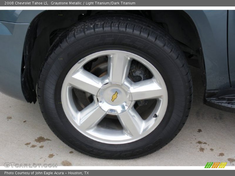 Graystone Metallic / Light Titanium/Dark Titanium 2008 Chevrolet Tahoe LS