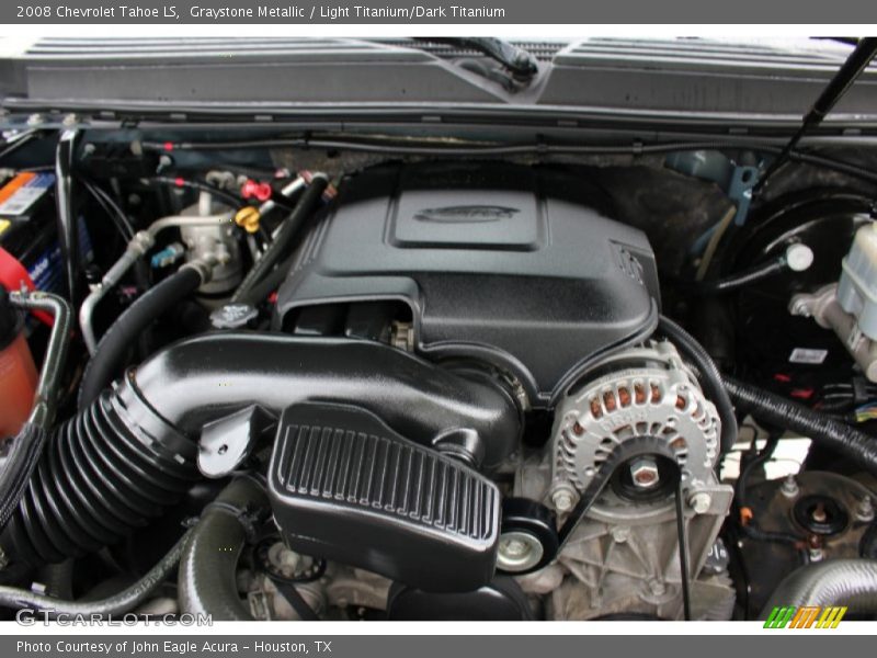 Graystone Metallic / Light Titanium/Dark Titanium 2008 Chevrolet Tahoe LS
