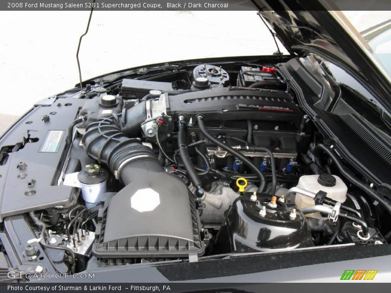 Black / Dark Charcoal 2008 Ford Mustang Saleen S281 Supercharged Coupe