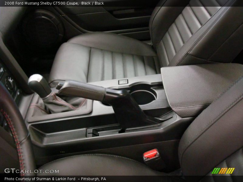 Black / Black 2008 Ford Mustang Shelby GT500 Coupe