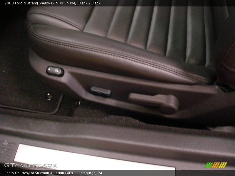 Black / Black 2008 Ford Mustang Shelby GT500 Coupe