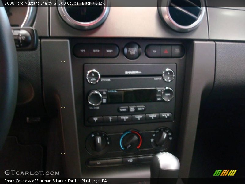 Black / Black 2008 Ford Mustang Shelby GT500 Coupe