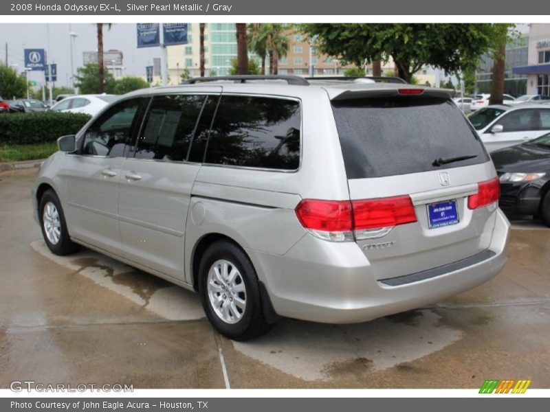 Silver Pearl Metallic / Gray 2008 Honda Odyssey EX-L