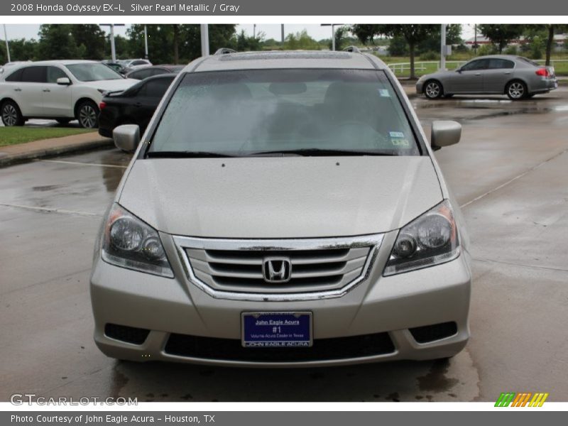 Silver Pearl Metallic / Gray 2008 Honda Odyssey EX-L