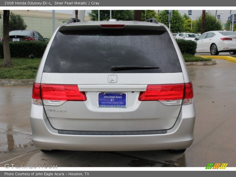 Silver Pearl Metallic / Gray 2008 Honda Odyssey EX-L