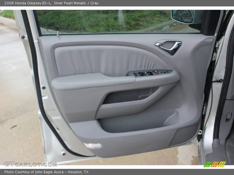 Silver Pearl Metallic / Gray 2008 Honda Odyssey EX-L
