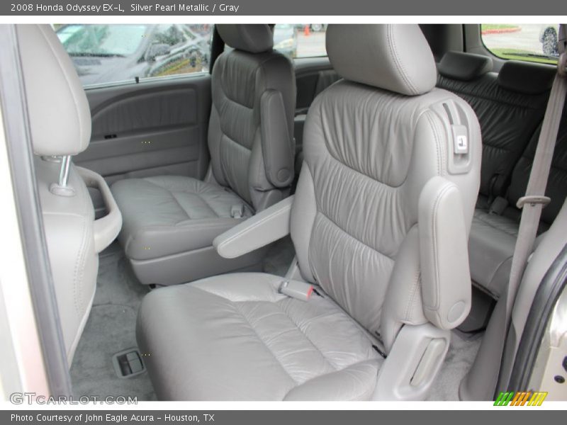 Silver Pearl Metallic / Gray 2008 Honda Odyssey EX-L
