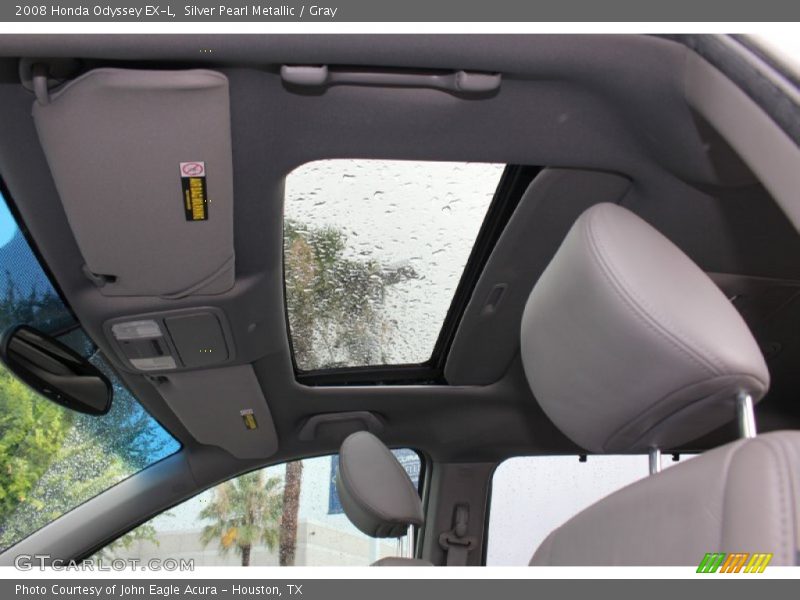 Silver Pearl Metallic / Gray 2008 Honda Odyssey EX-L