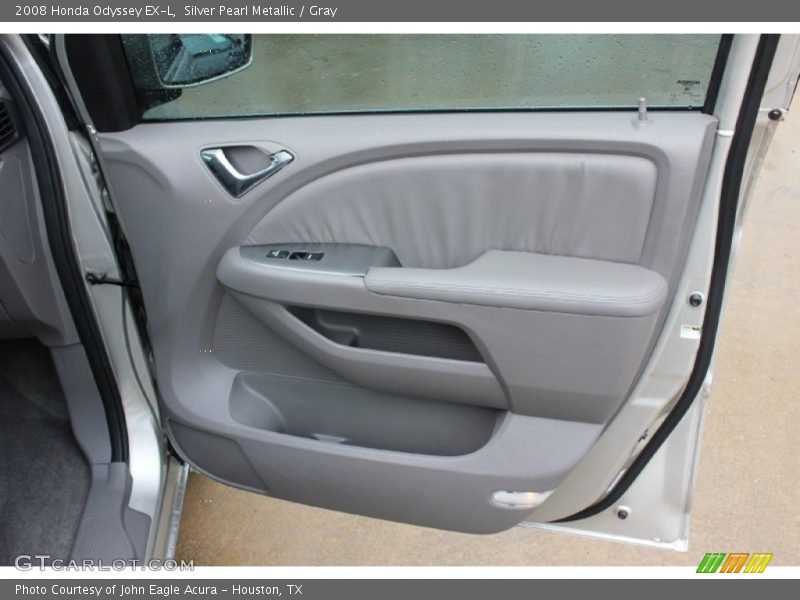 Silver Pearl Metallic / Gray 2008 Honda Odyssey EX-L