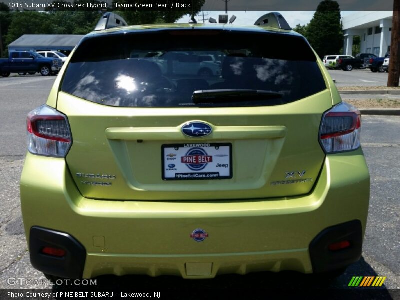 Plasma Green Pearl / Black 2015 Subaru XV Crosstrek Hybrid