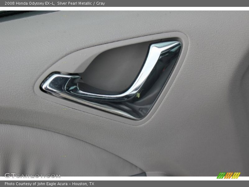 Silver Pearl Metallic / Gray 2008 Honda Odyssey EX-L