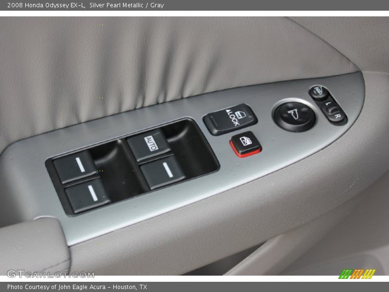 Silver Pearl Metallic / Gray 2008 Honda Odyssey EX-L