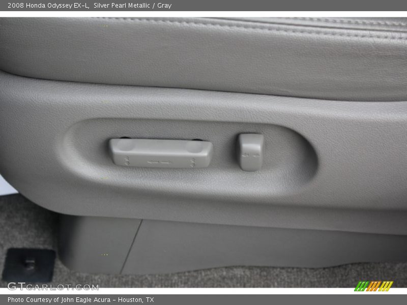 Silver Pearl Metallic / Gray 2008 Honda Odyssey EX-L