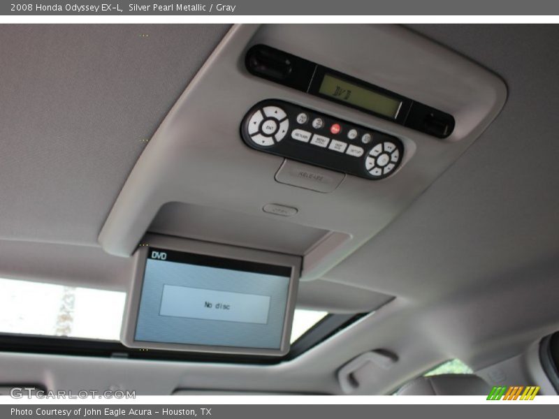 Silver Pearl Metallic / Gray 2008 Honda Odyssey EX-L