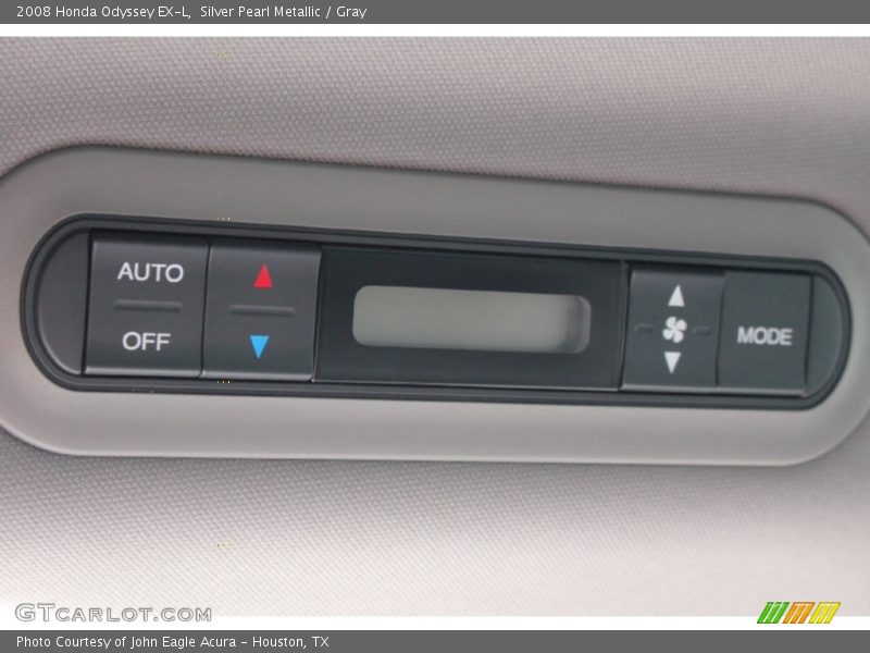 Silver Pearl Metallic / Gray 2008 Honda Odyssey EX-L