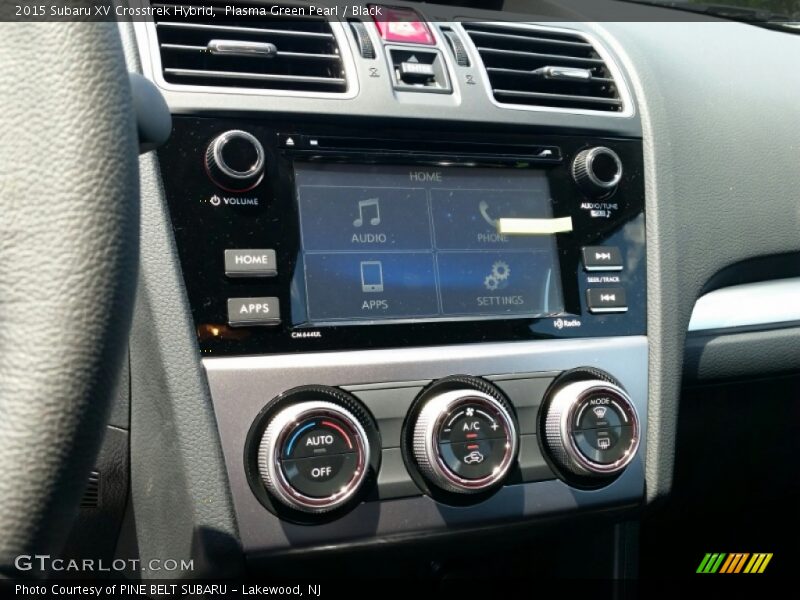 Plasma Green Pearl / Black 2015 Subaru XV Crosstrek Hybrid