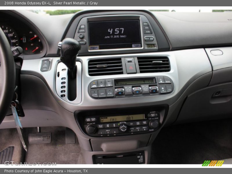 Silver Pearl Metallic / Gray 2008 Honda Odyssey EX-L