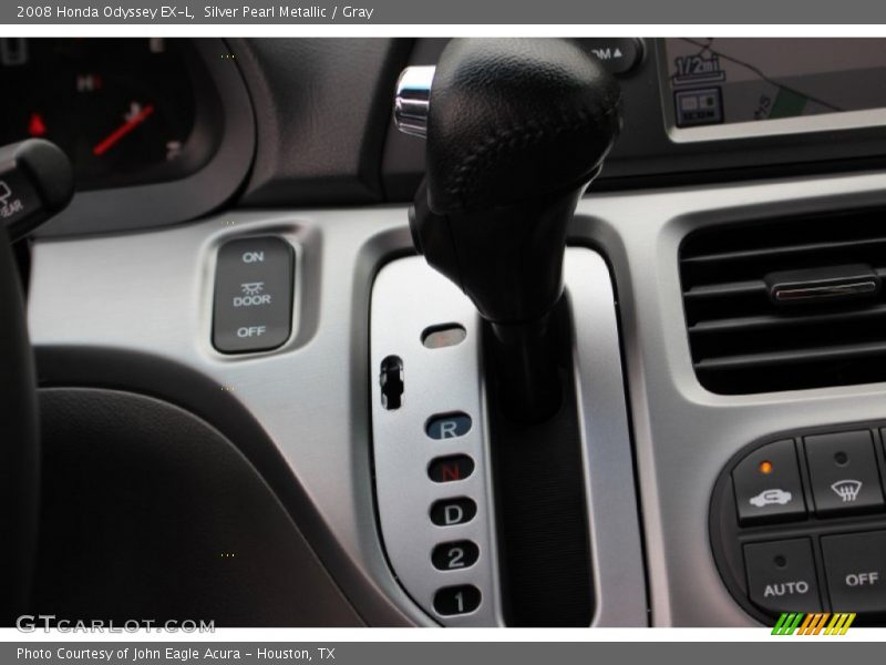 Silver Pearl Metallic / Gray 2008 Honda Odyssey EX-L