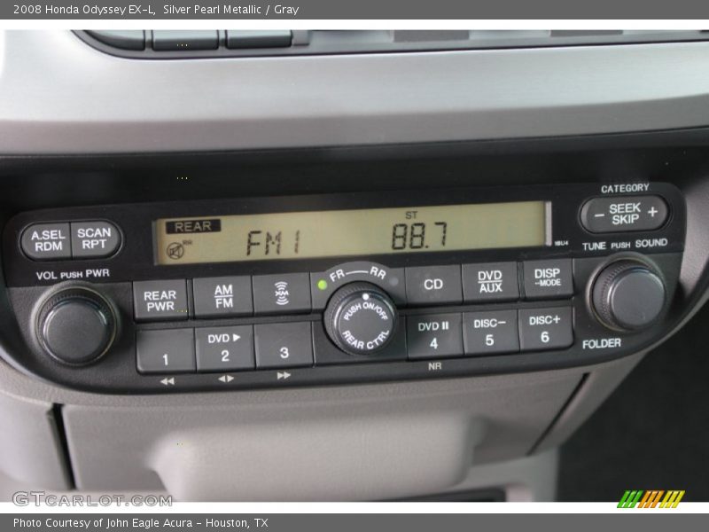 Silver Pearl Metallic / Gray 2008 Honda Odyssey EX-L
