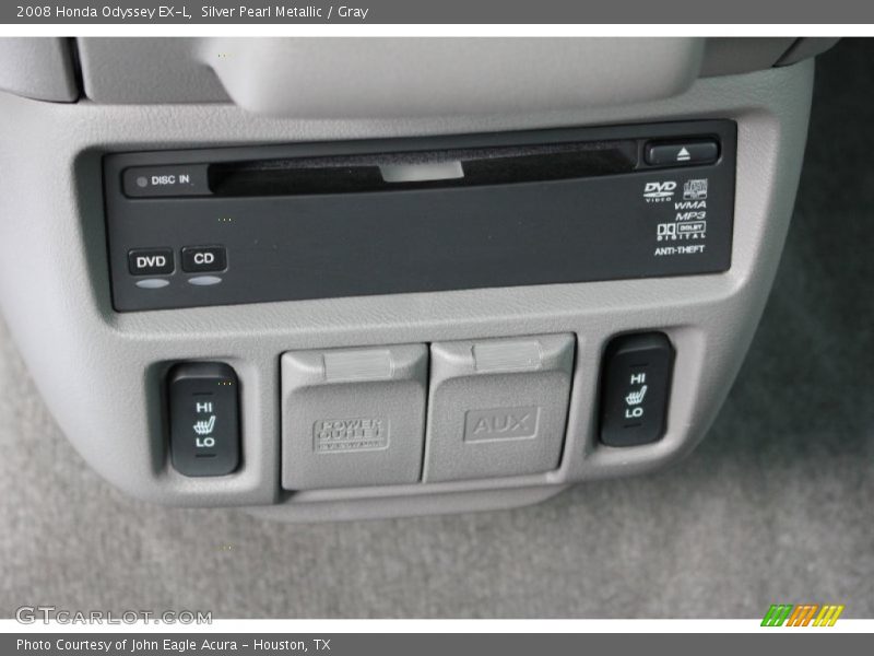 Silver Pearl Metallic / Gray 2008 Honda Odyssey EX-L