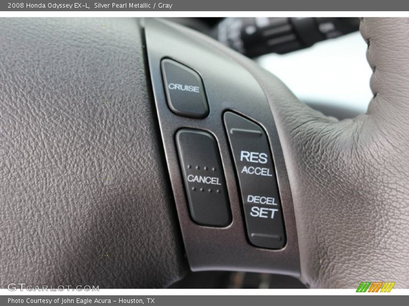 Silver Pearl Metallic / Gray 2008 Honda Odyssey EX-L
