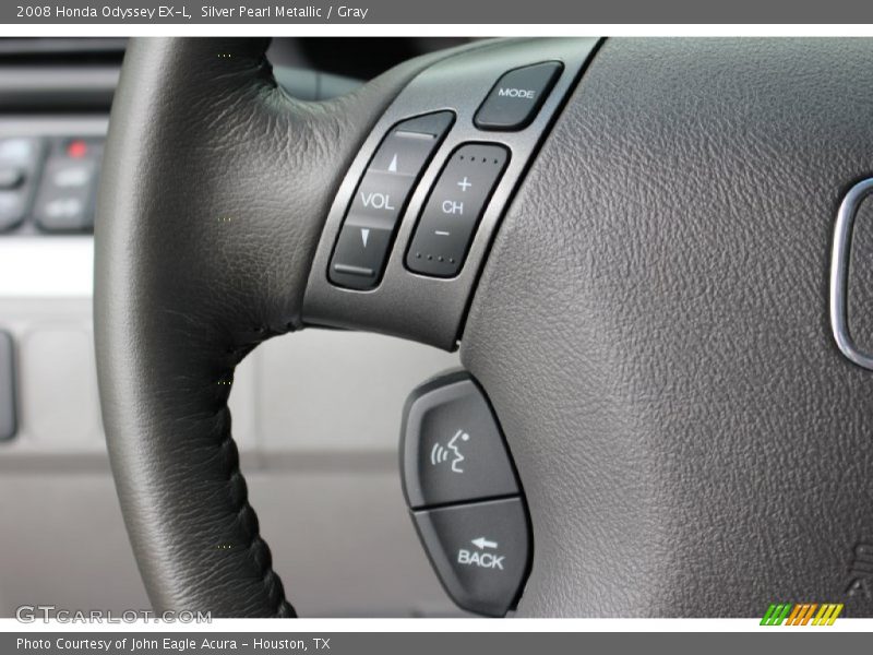 Silver Pearl Metallic / Gray 2008 Honda Odyssey EX-L