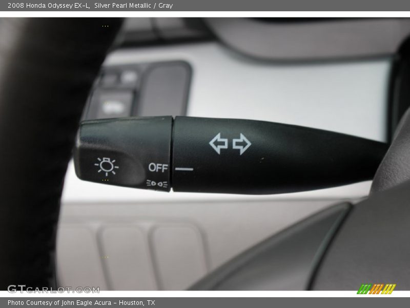 Silver Pearl Metallic / Gray 2008 Honda Odyssey EX-L