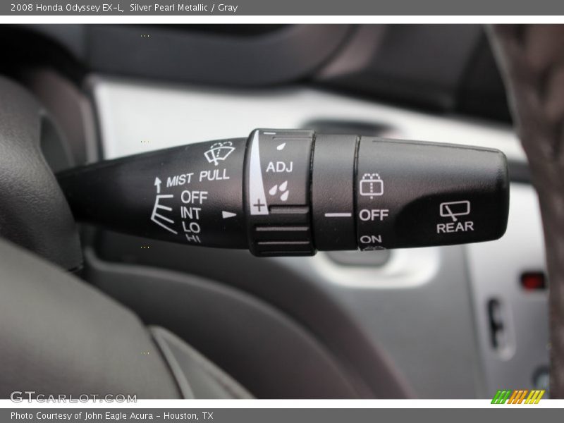 Silver Pearl Metallic / Gray 2008 Honda Odyssey EX-L