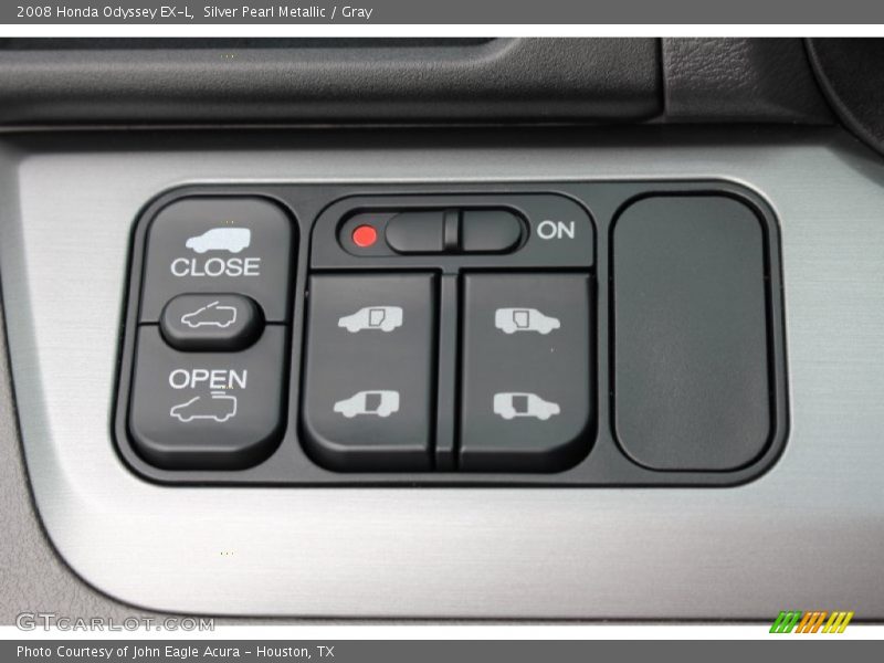Silver Pearl Metallic / Gray 2008 Honda Odyssey EX-L