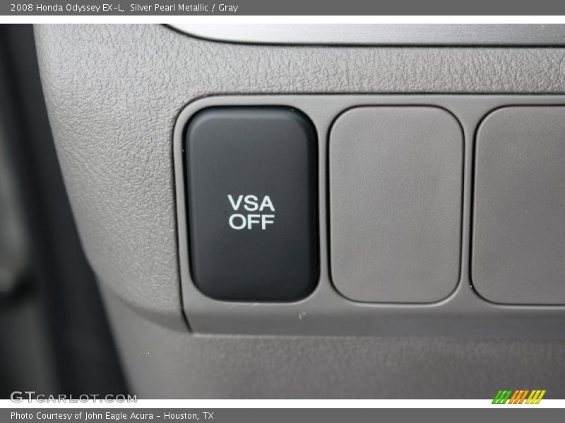 Silver Pearl Metallic / Gray 2008 Honda Odyssey EX-L