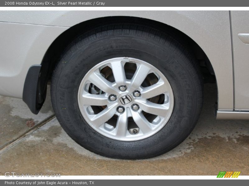 Silver Pearl Metallic / Gray 2008 Honda Odyssey EX-L