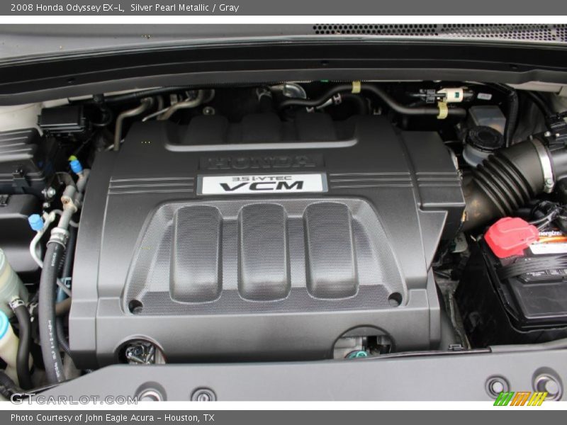 Silver Pearl Metallic / Gray 2008 Honda Odyssey EX-L