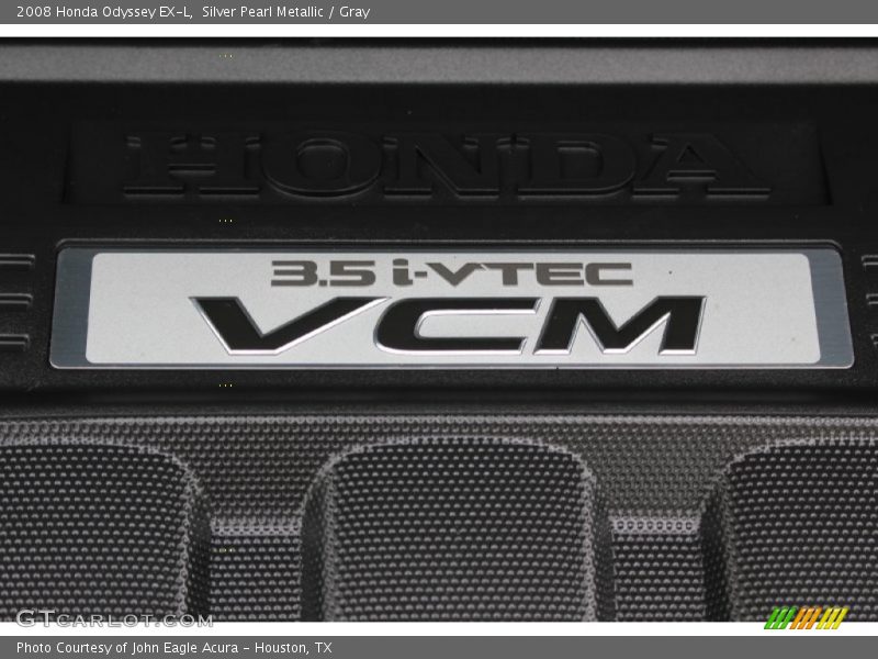 Silver Pearl Metallic / Gray 2008 Honda Odyssey EX-L