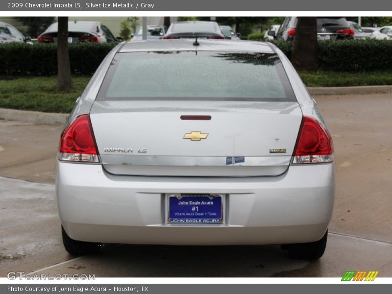 Silver Ice Metallic / Gray 2009 Chevrolet Impala LS