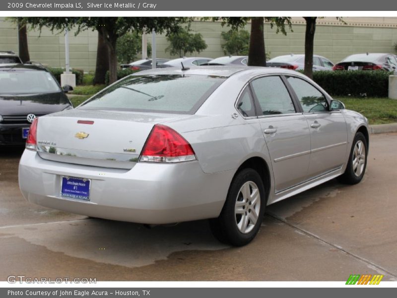 Silver Ice Metallic / Gray 2009 Chevrolet Impala LS