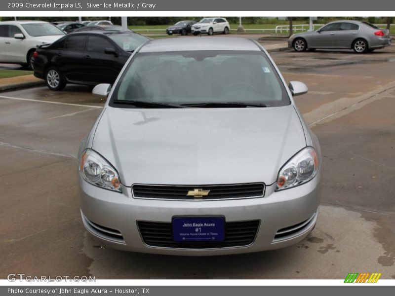 Silver Ice Metallic / Gray 2009 Chevrolet Impala LS