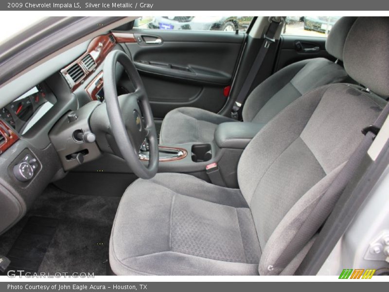 Silver Ice Metallic / Gray 2009 Chevrolet Impala LS