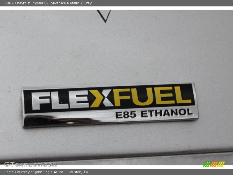 Silver Ice Metallic / Gray 2009 Chevrolet Impala LS