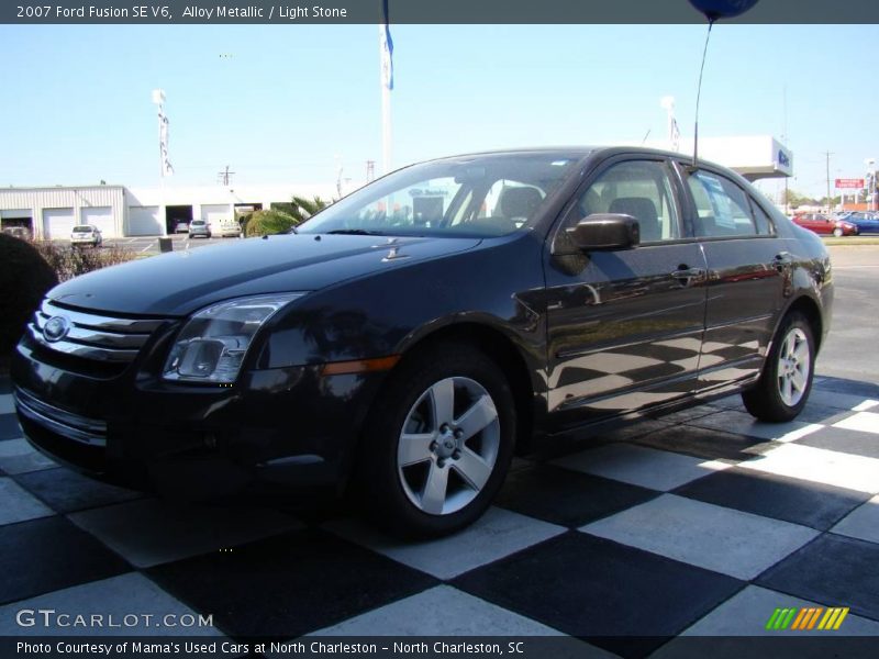 Alloy Metallic / Light Stone 2007 Ford Fusion SE V6