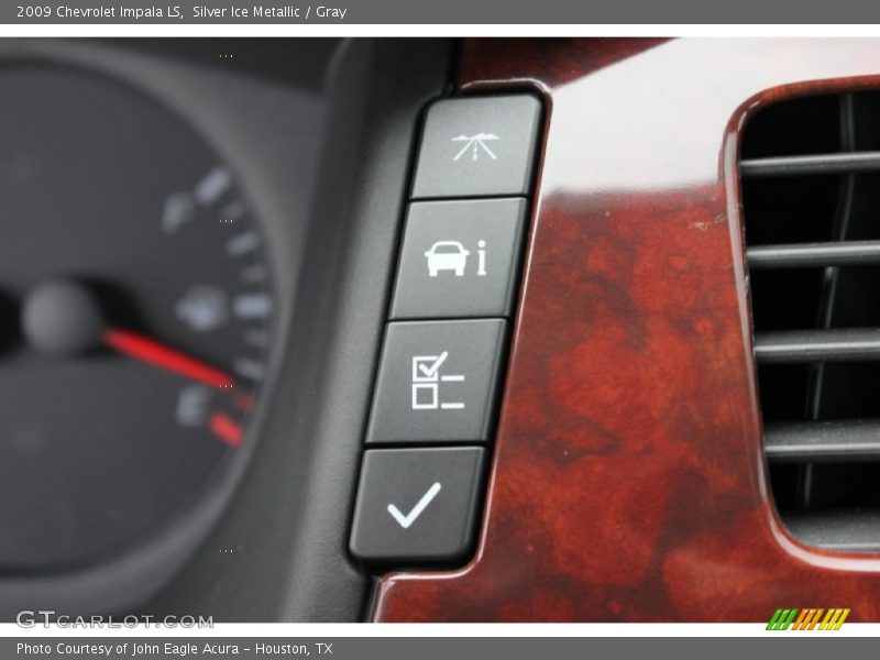 Silver Ice Metallic / Gray 2009 Chevrolet Impala LS