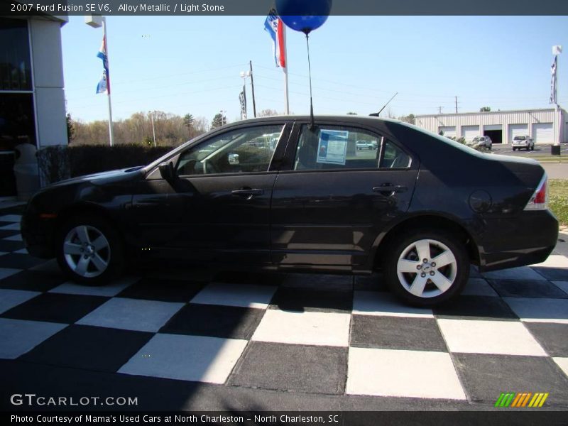 Alloy Metallic / Light Stone 2007 Ford Fusion SE V6