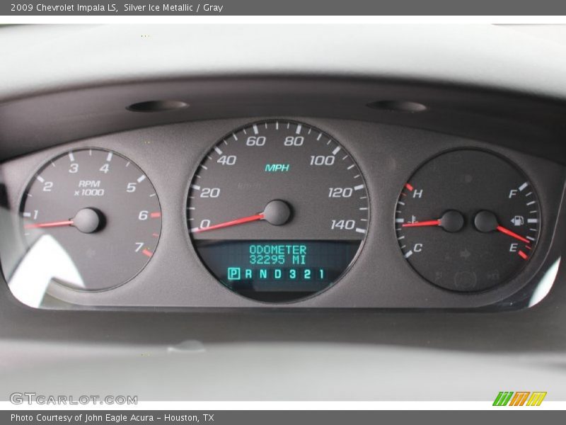Silver Ice Metallic / Gray 2009 Chevrolet Impala LS