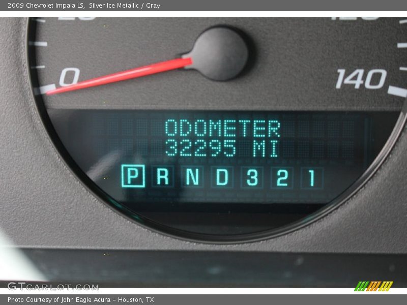 Silver Ice Metallic / Gray 2009 Chevrolet Impala LS