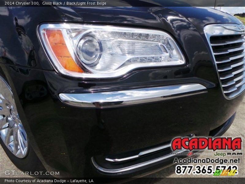Gloss Black / Black/Light Frost Beige 2014 Chrysler 300