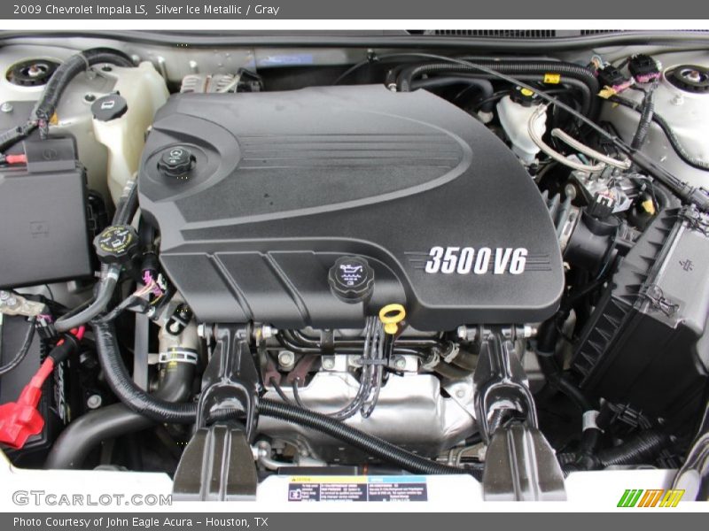 Silver Ice Metallic / Gray 2009 Chevrolet Impala LS