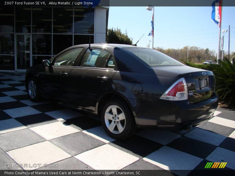 Alloy Metallic / Light Stone 2007 Ford Fusion SE V6